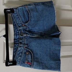lei denim jean shorts, size 7, cute!